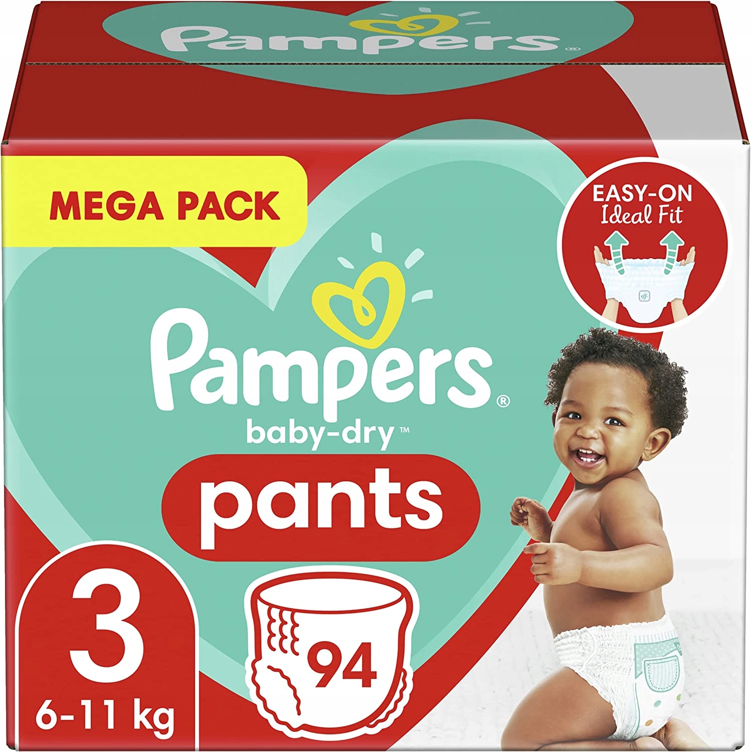 pampers active baby 4 mega pack