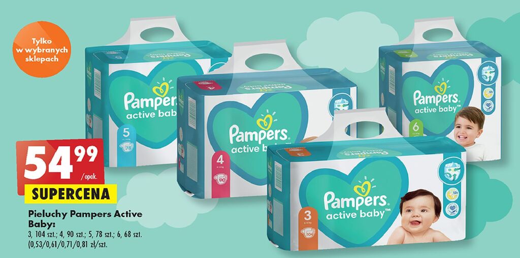 gemini chusteczki pampers sensitive