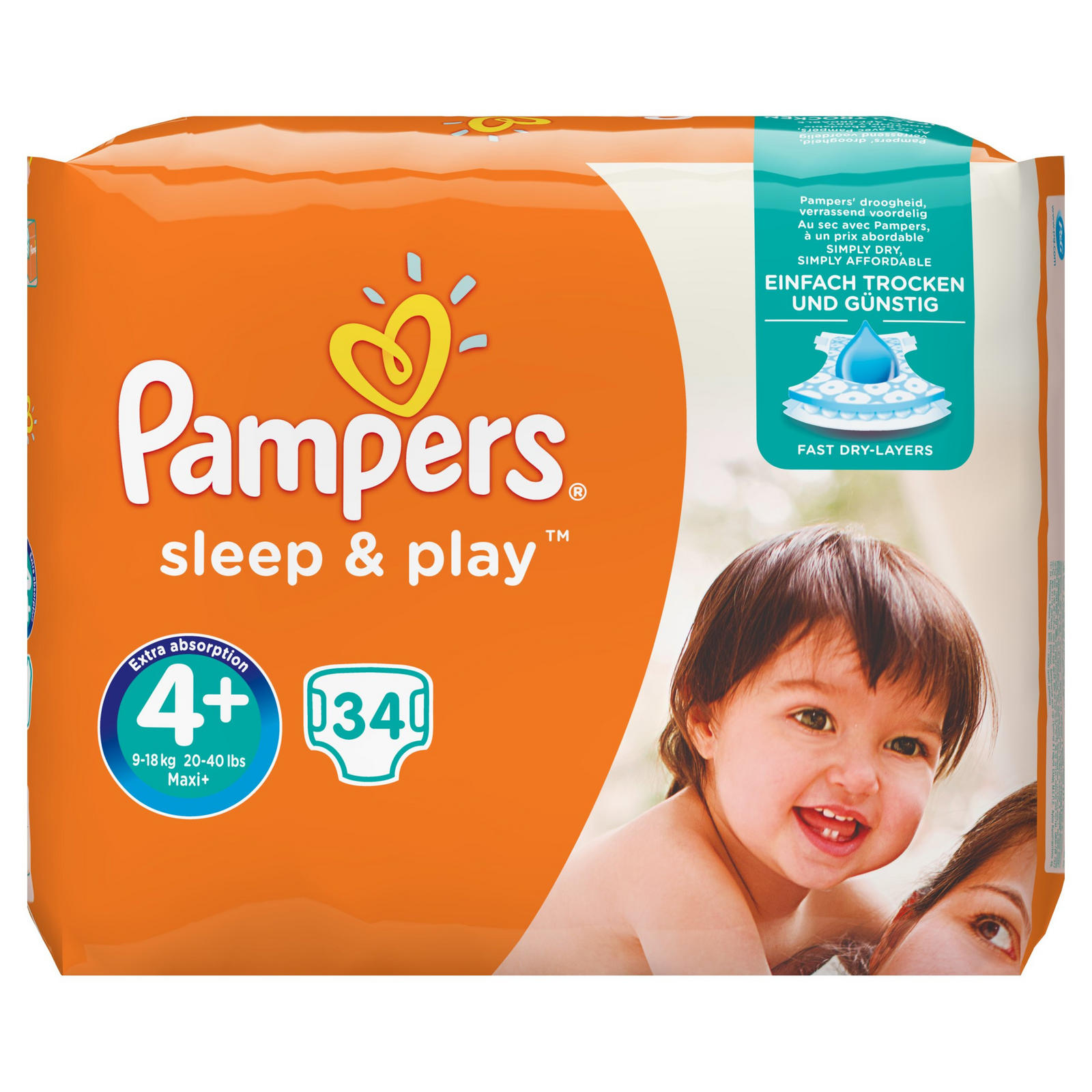 biedronka pampers activ baby