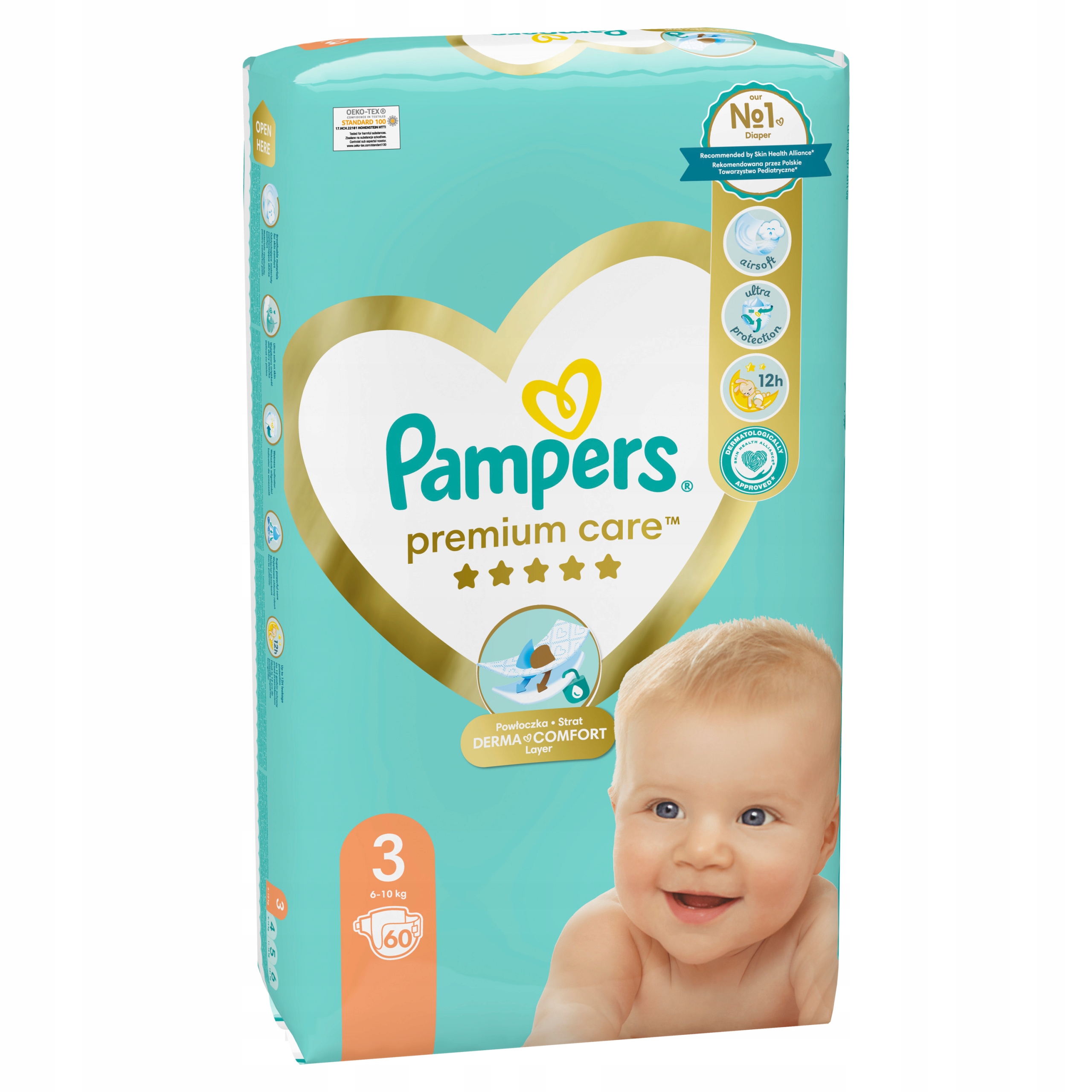 pampers pomarańczowe opinie