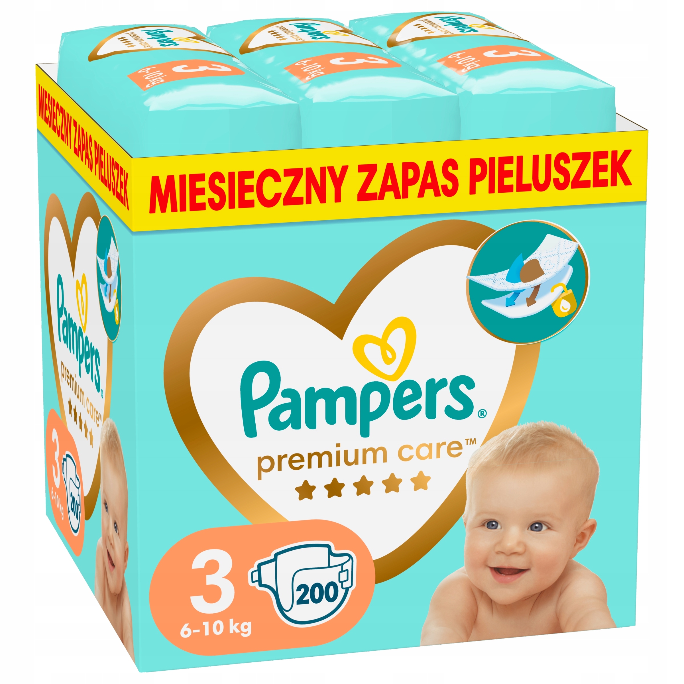 pampers active baby 2 144szt