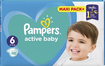 zapas na miesiac pampers 5