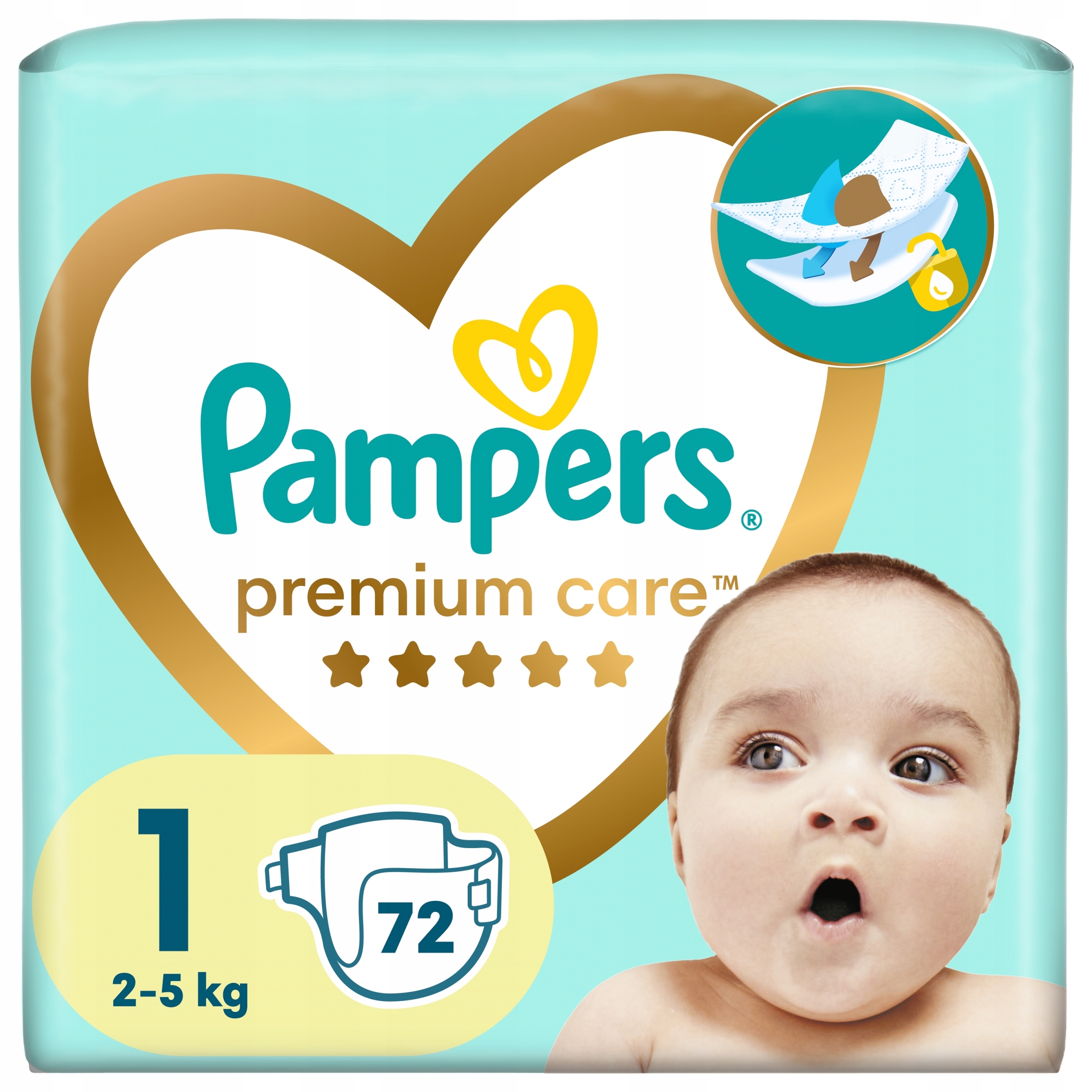 pampers new baby pieluchy rozmiar 2 mini 3-6kg 3x76 sztuk