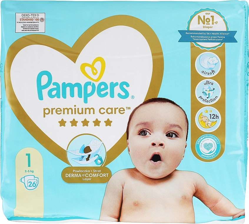 pampers new baby 2 mini 228 szt