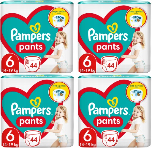 pampers 4 232 sztuk