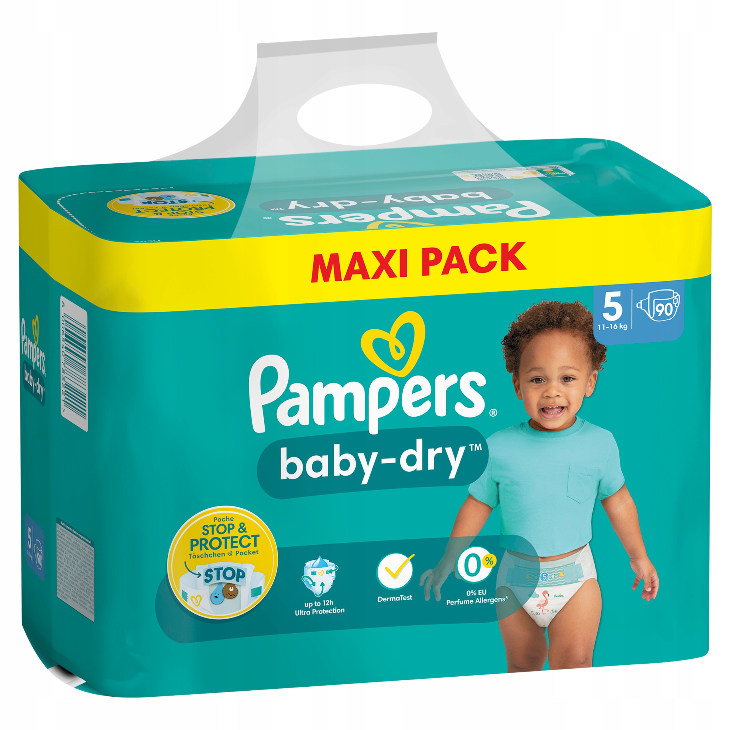 czy pampers 4 zawierają lateks