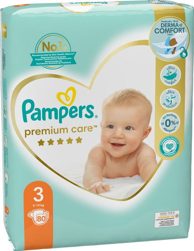 pampers premium care pieluchy jednorazowe rozmiar 2 mini 80 szt