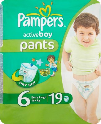 pampers active baby 6 extra large najtaniej