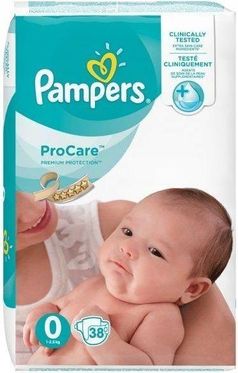 pampers przemaka bokami