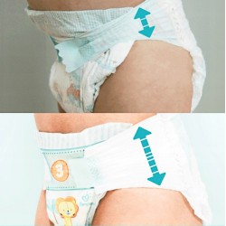 pampers pieluchomajtki midi