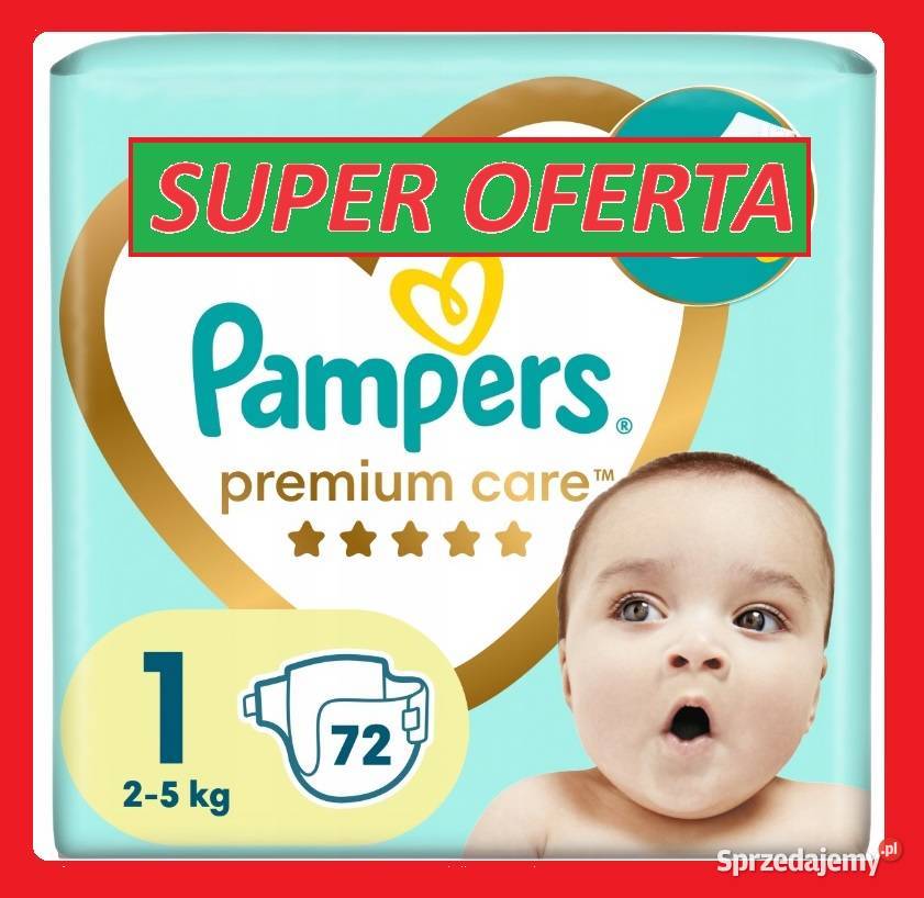 pampers rozmiarówka a waga