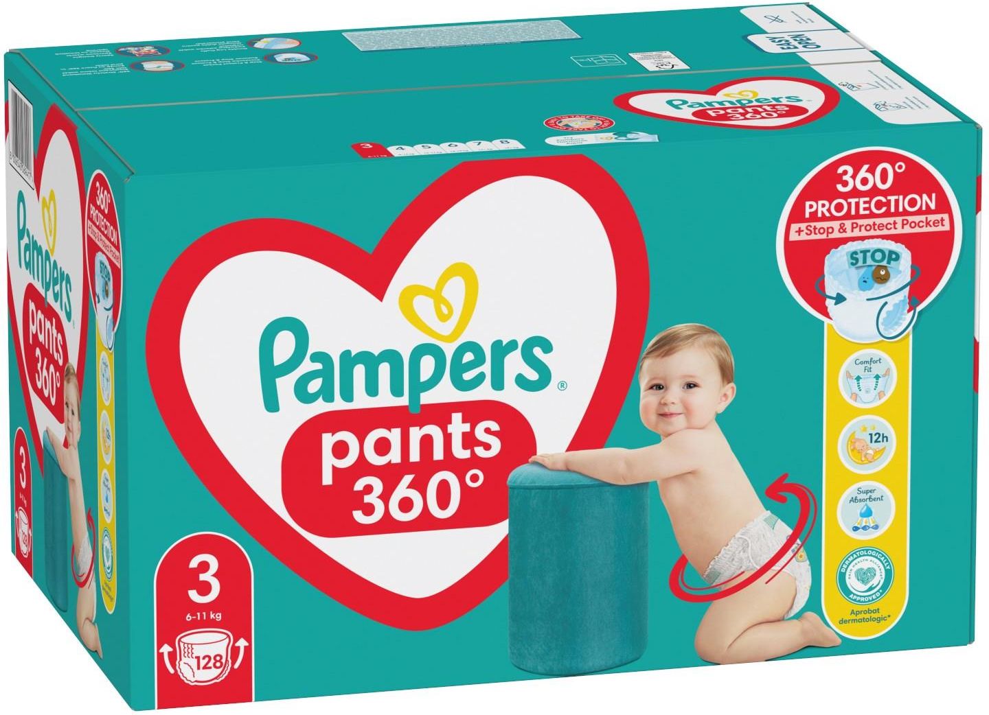 pampers 5 50szt