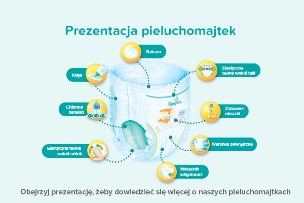 zamiana pampersów na pieluchomajtki