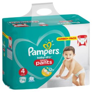 mega box pieluchomajtki pampers carrefour