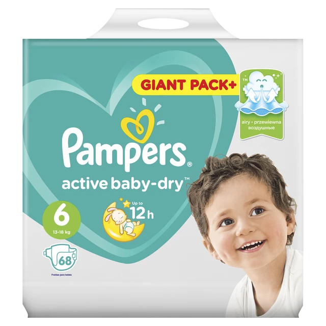 pampers male opakowanie cena