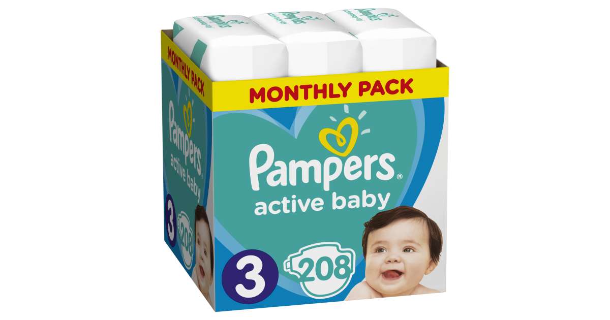 pieluchy pampers care rozmiar 3