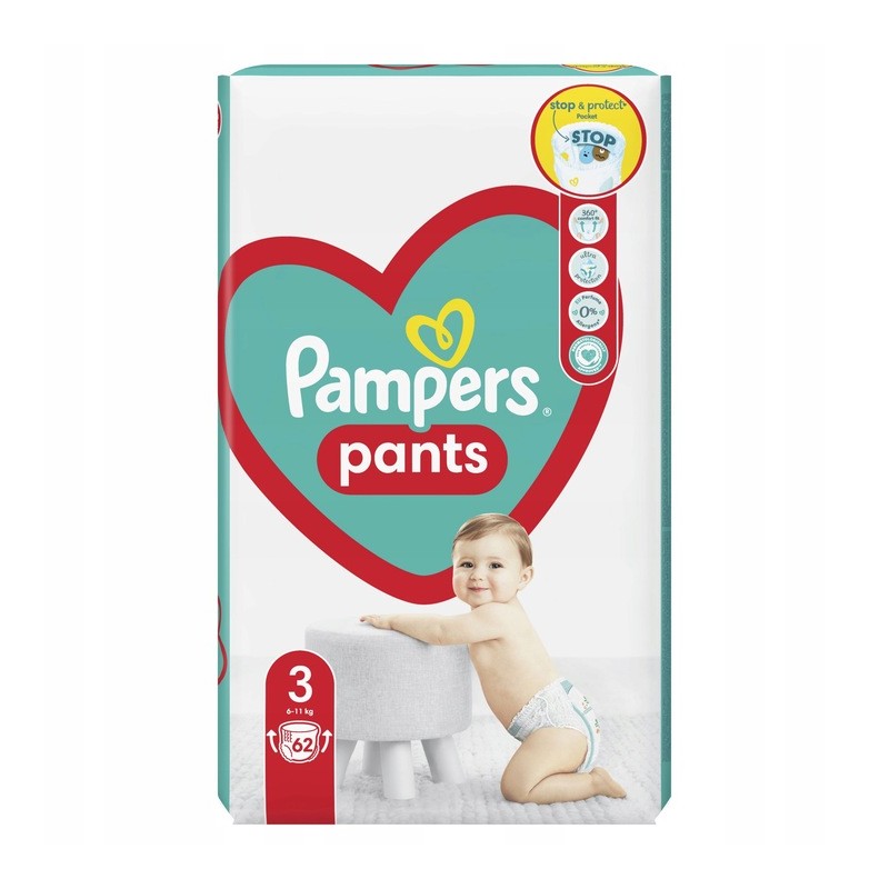 pieluchomajty 4 pampers 49szt