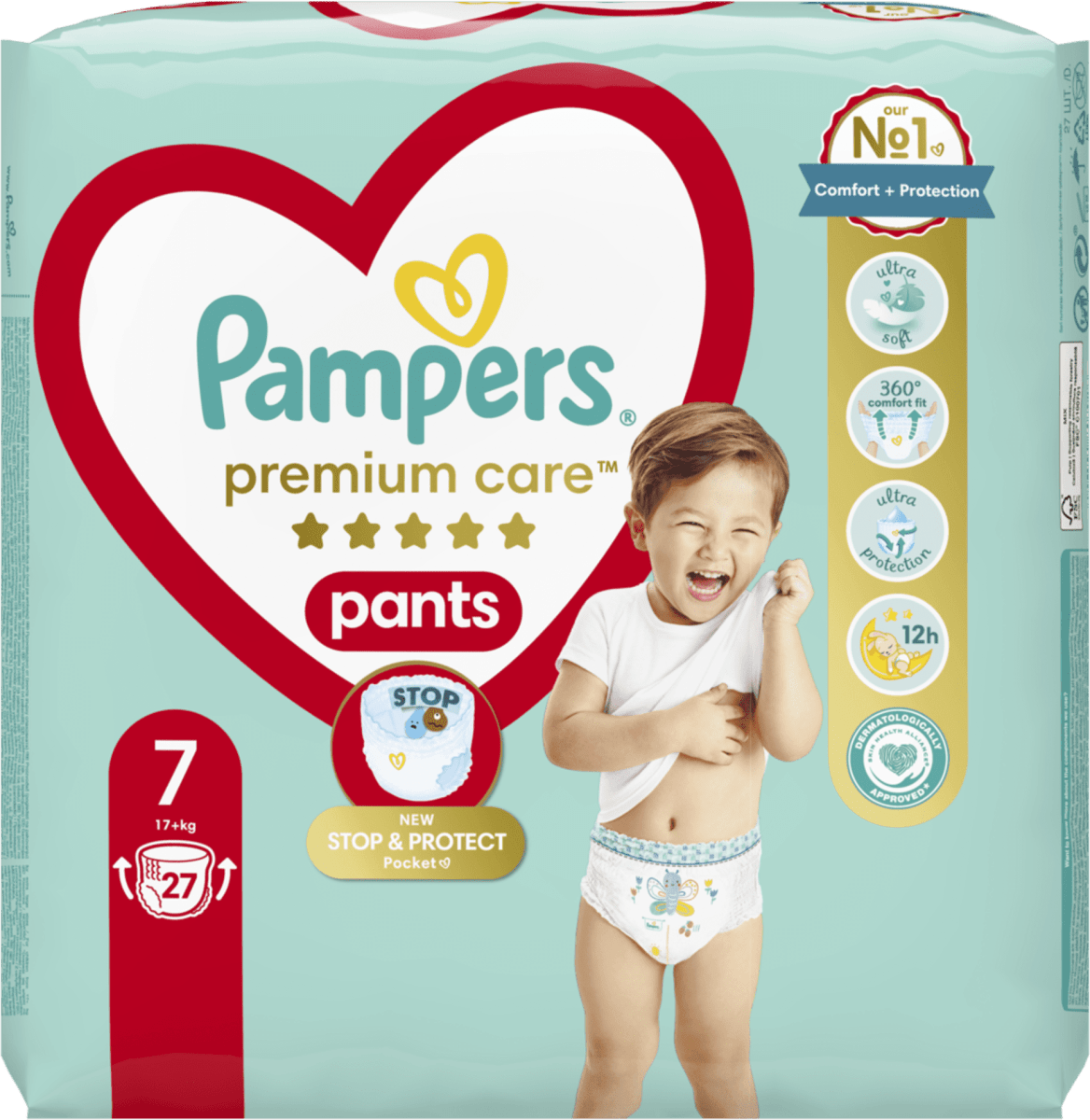 pampers premium care 1 newborn 2-5 kg 88 unidades