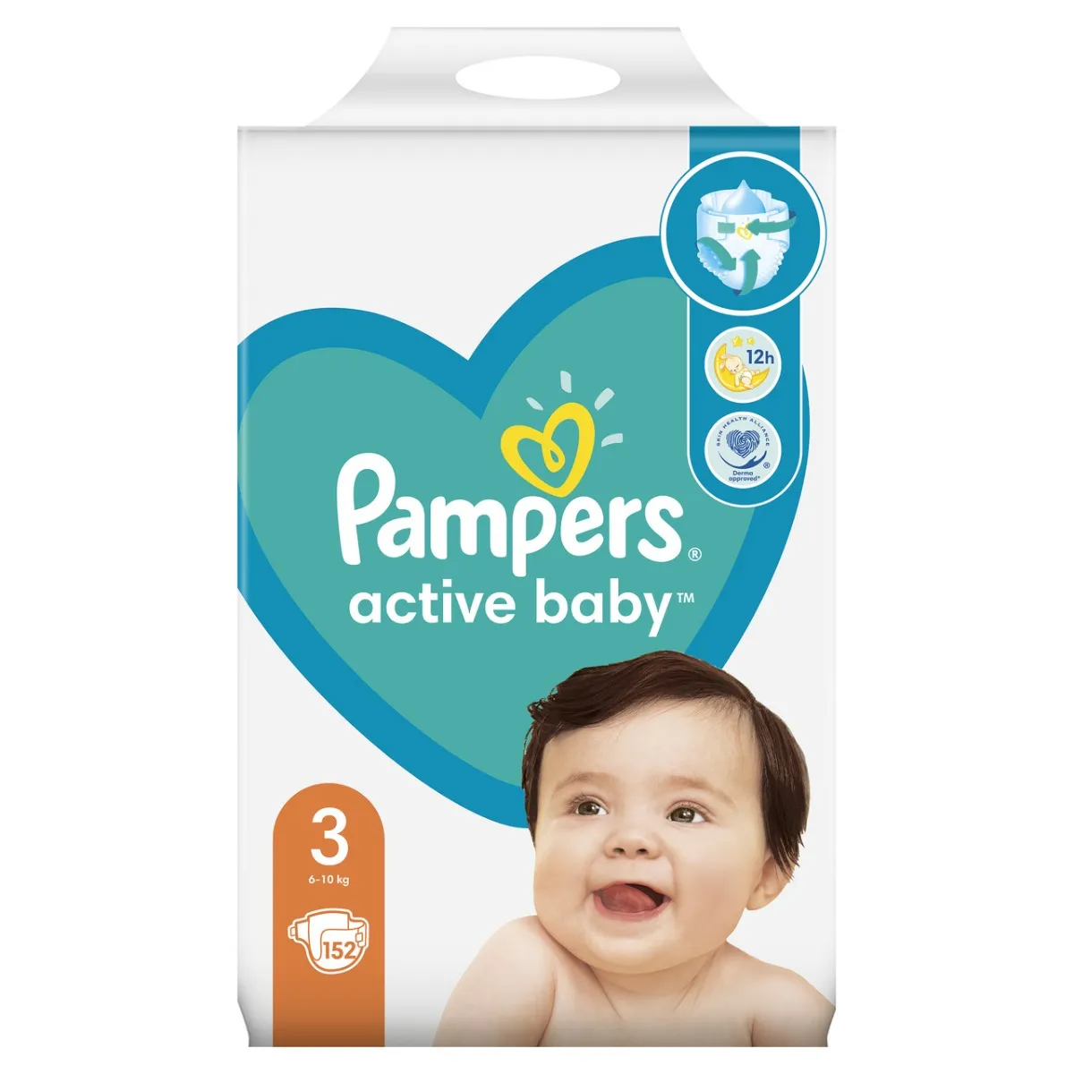 pieluszki pampers 168 szt