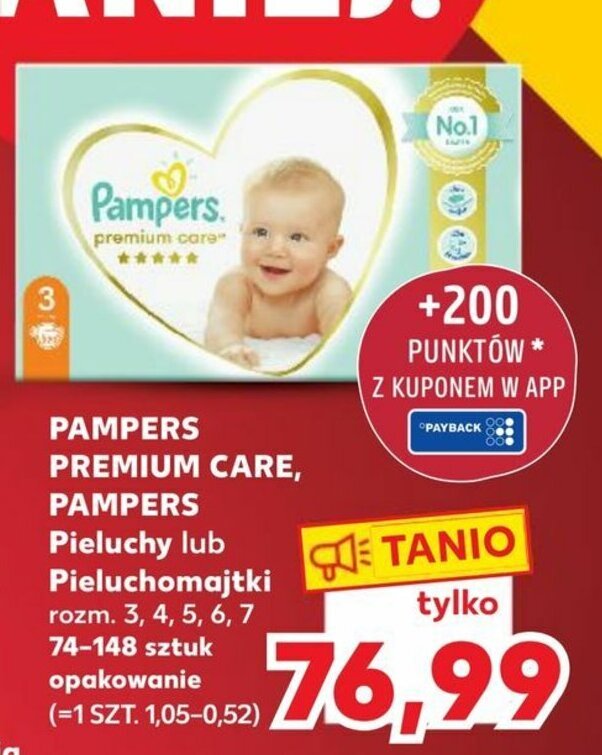 pampers 4 106szt