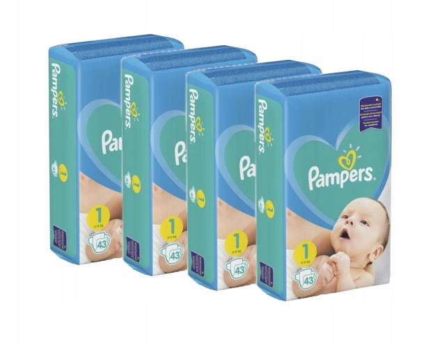 pampers 4 sztuk