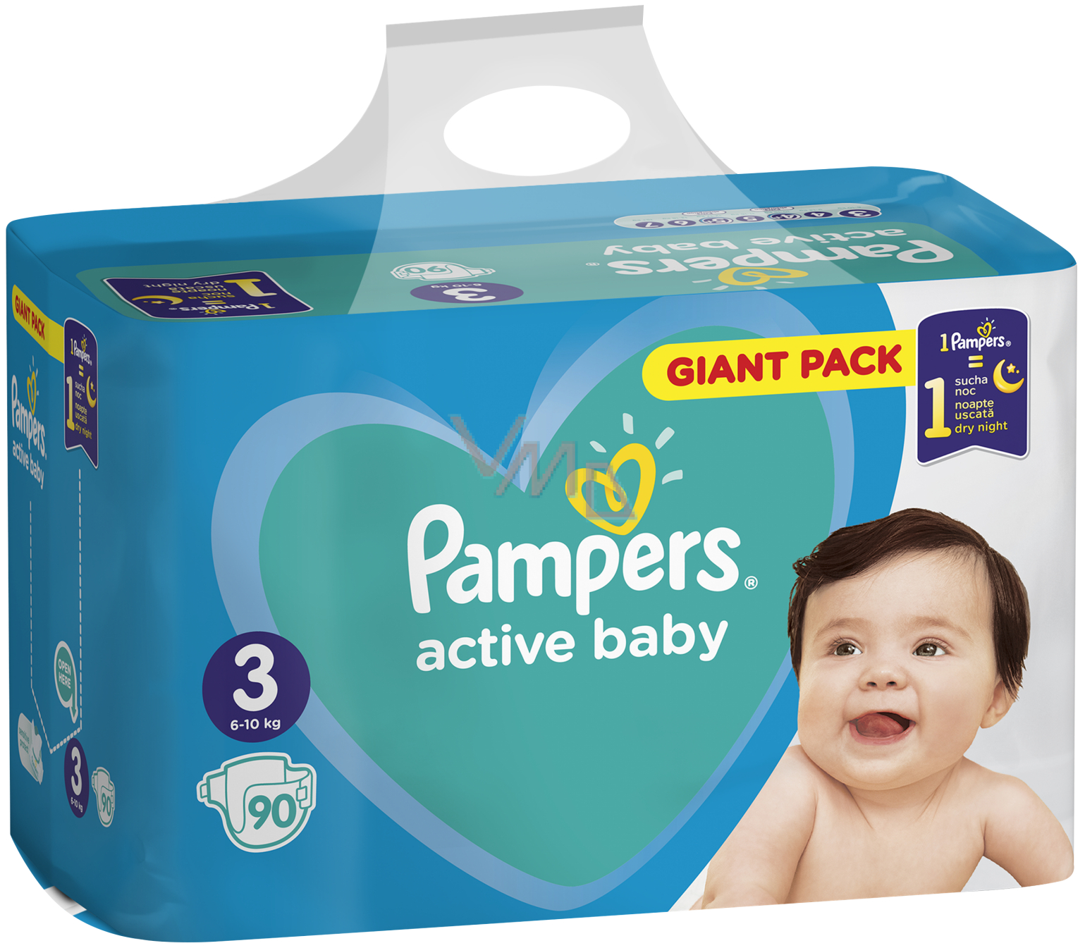 pampers pure cena