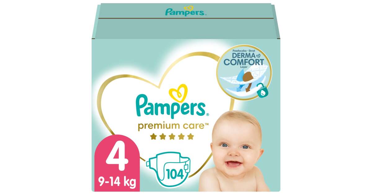 pampers pieluszki premium care newborn mini 168