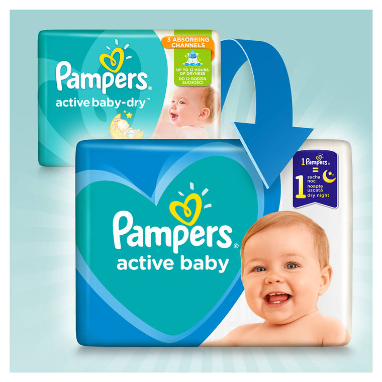 pampers pieluchy vp.maxi 46 szt