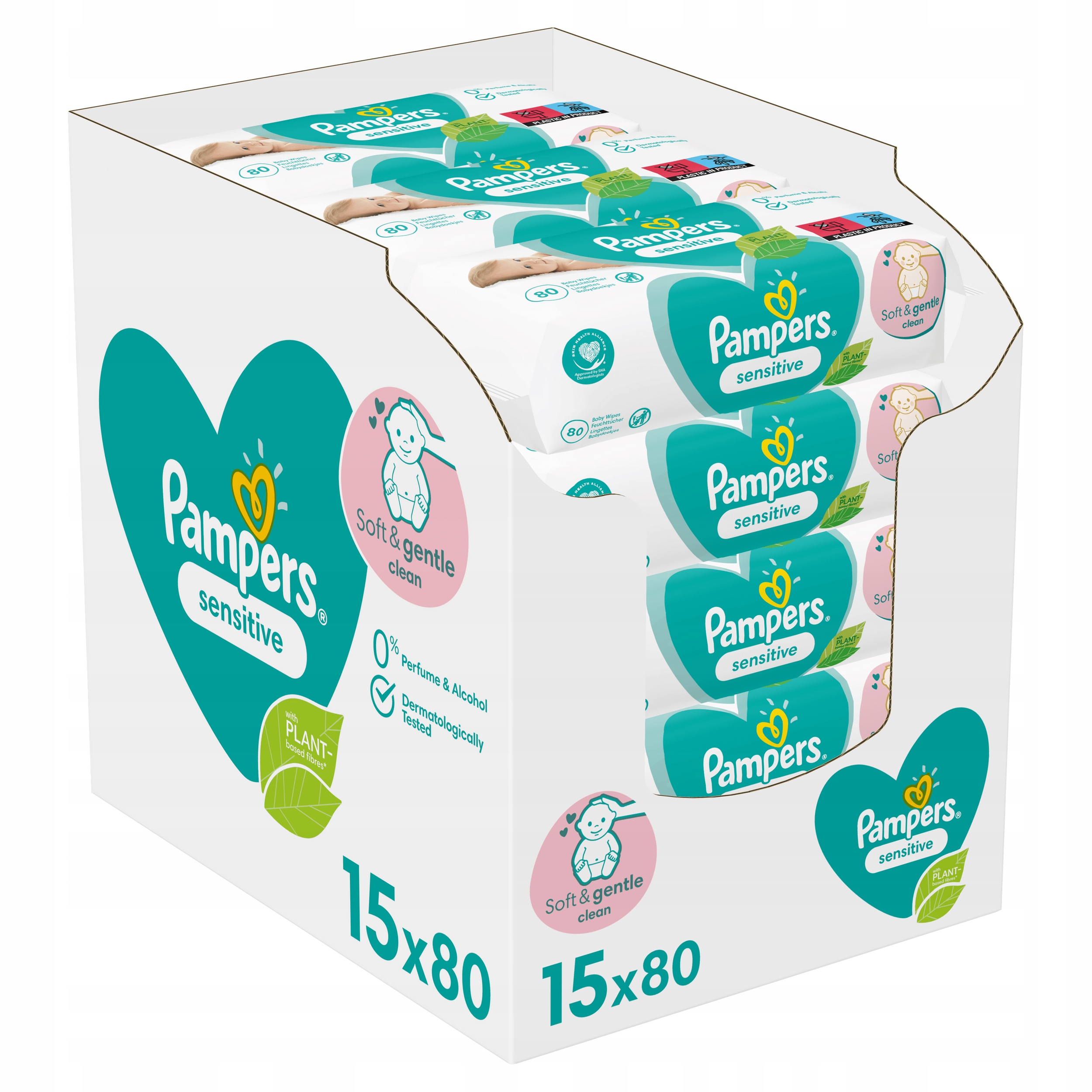 pampers chusteczki nawilżane cena