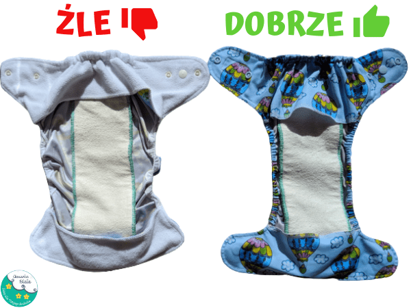 próbki pieluch pampers