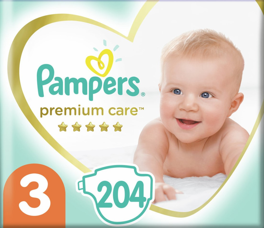 pampers active baby 3 6-10 kg 208 szt