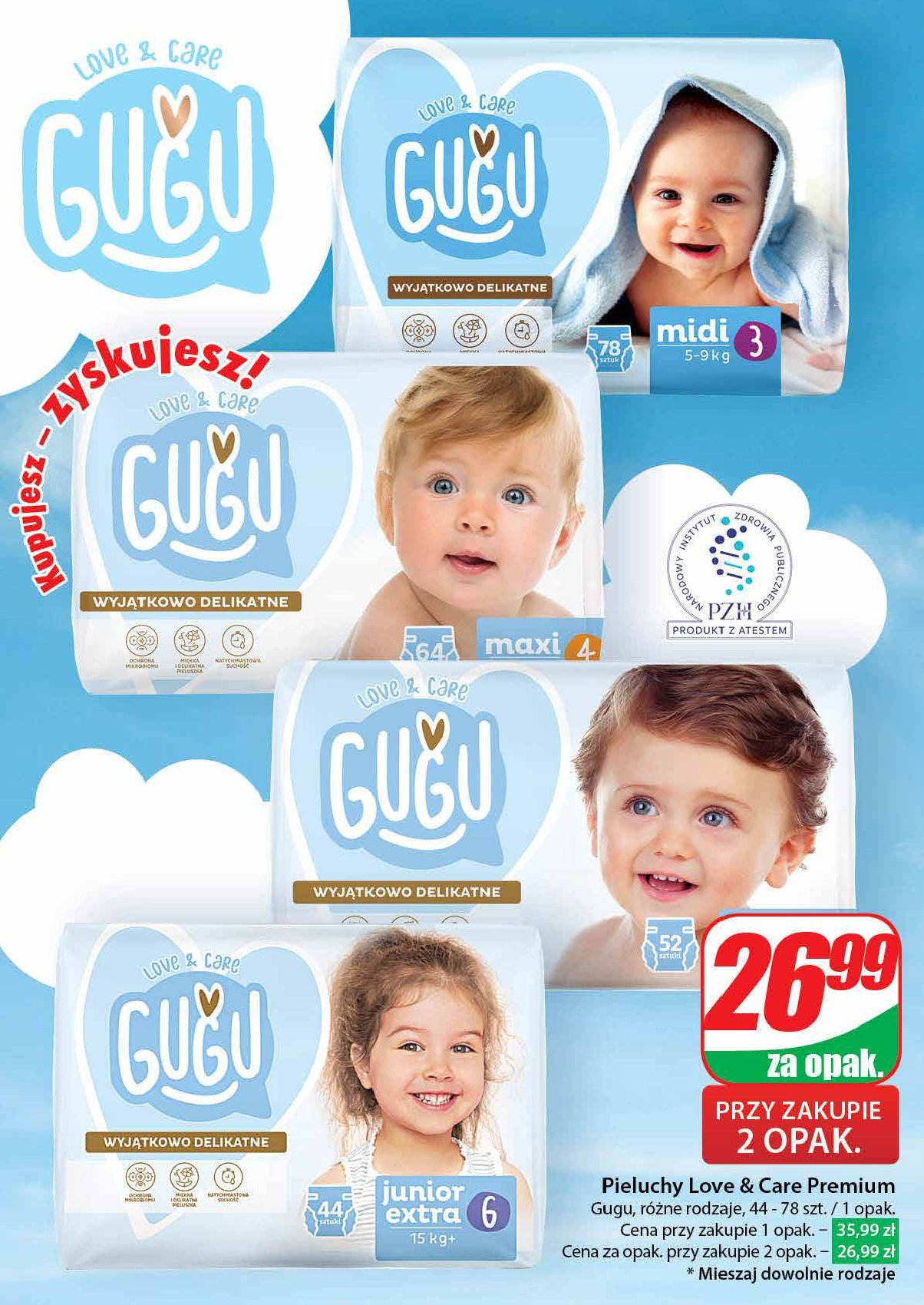 sroka o chusteczki nawilżane cleanic kindii new baby care