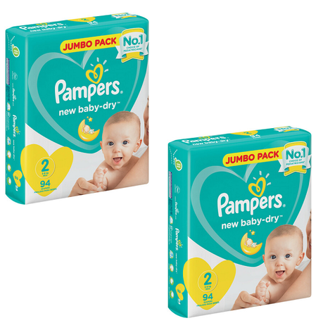 pampers size 3 monthly pack