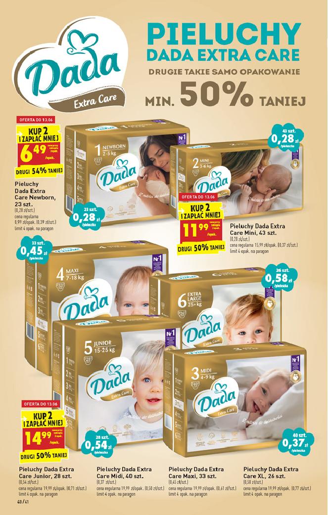 pieluchy pampers care 2