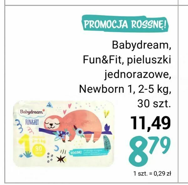 rossman chusteczki pampers sensitive