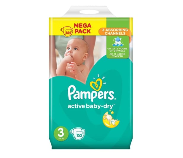 pampers new baby dry 1cena