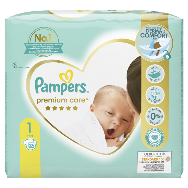 pampers premim care midi szt