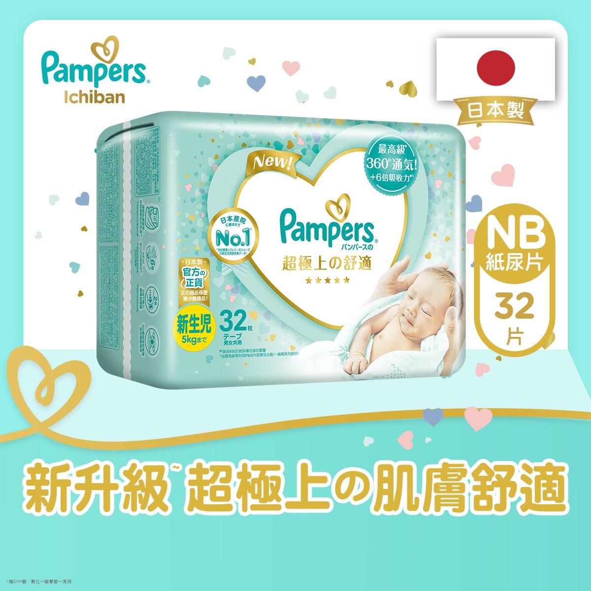 pampers premium protection new baby opinie