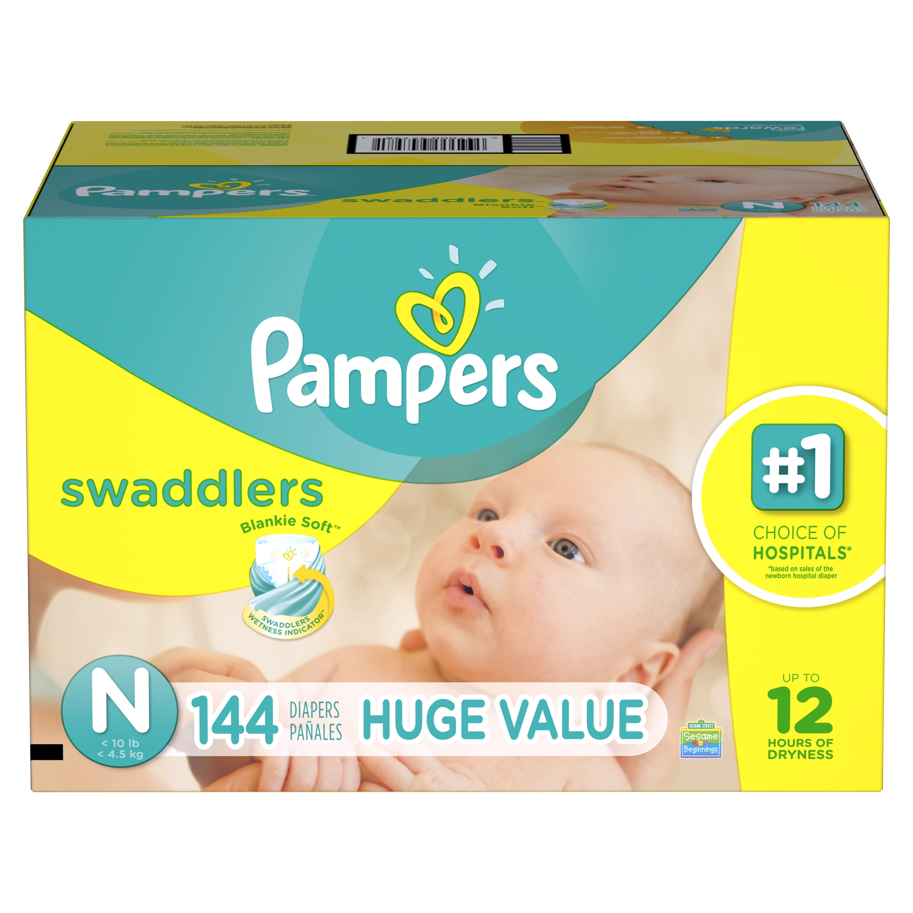 pampers pudelko biedronka