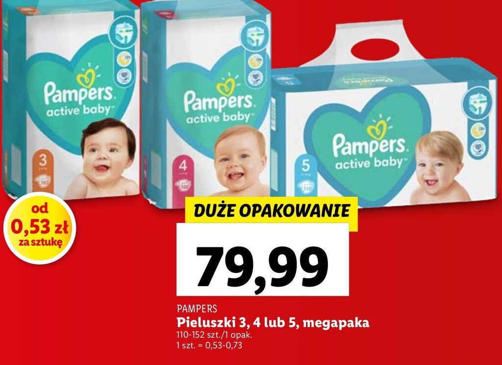 pieluchomajtki cena za sztuke