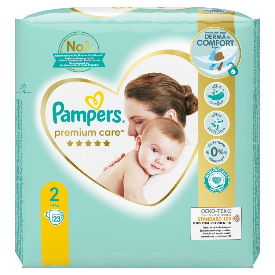 pieluchy pampers premium care 3 midi 120szt