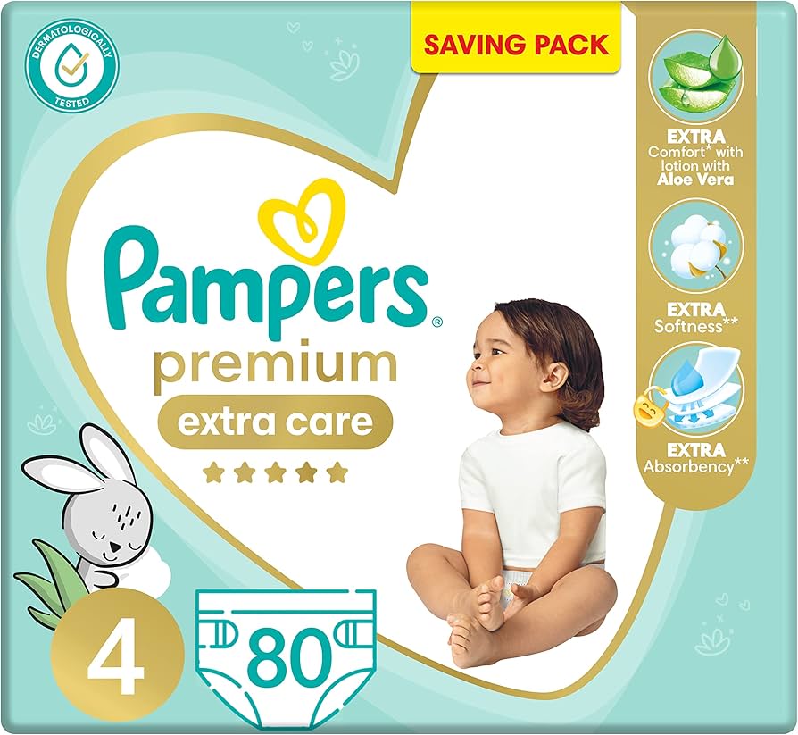 chusteczki nawilżane pampers 6x64 leclerc