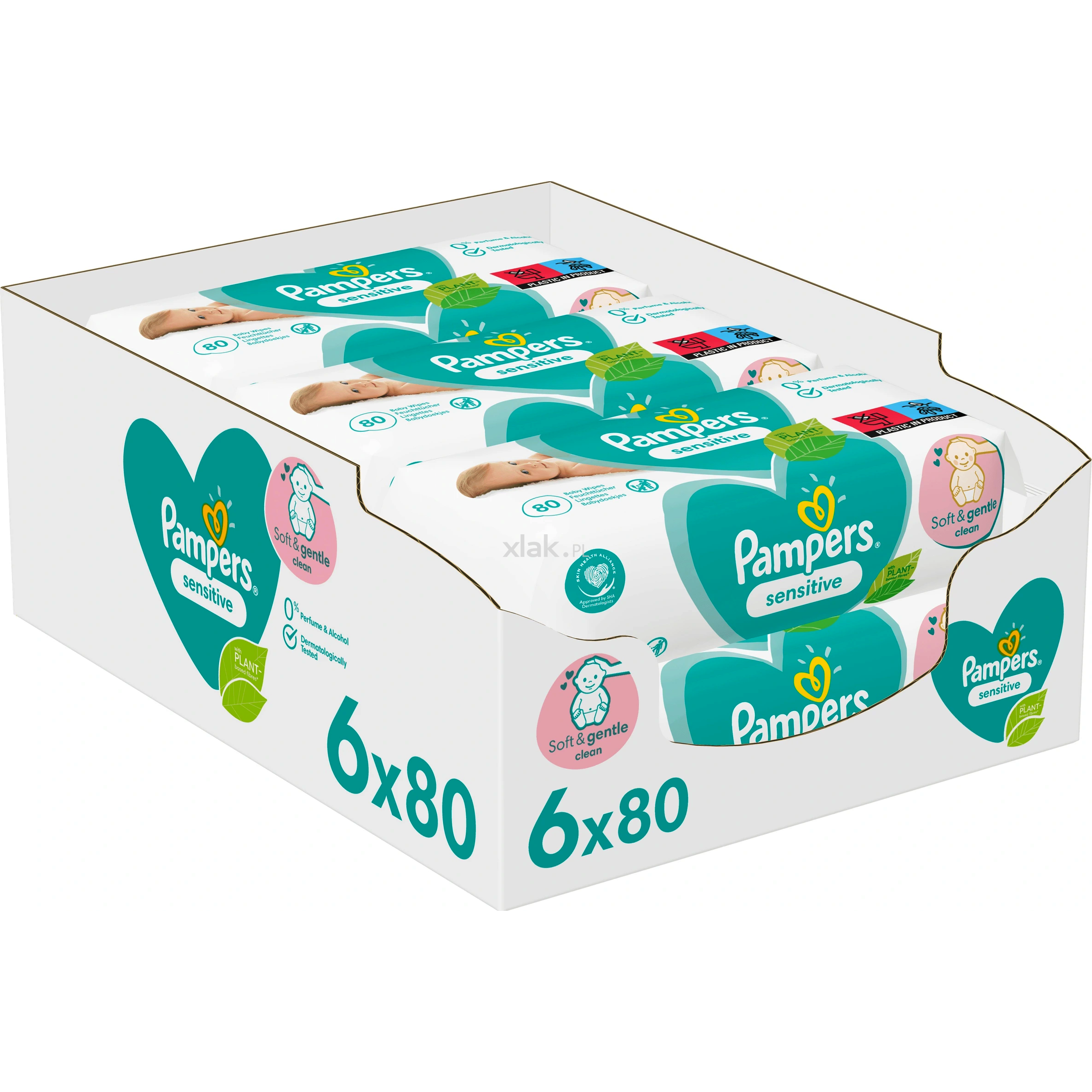 Pieluszki Goo.N dla skóry wrażliwej M 6-11kg 56szt