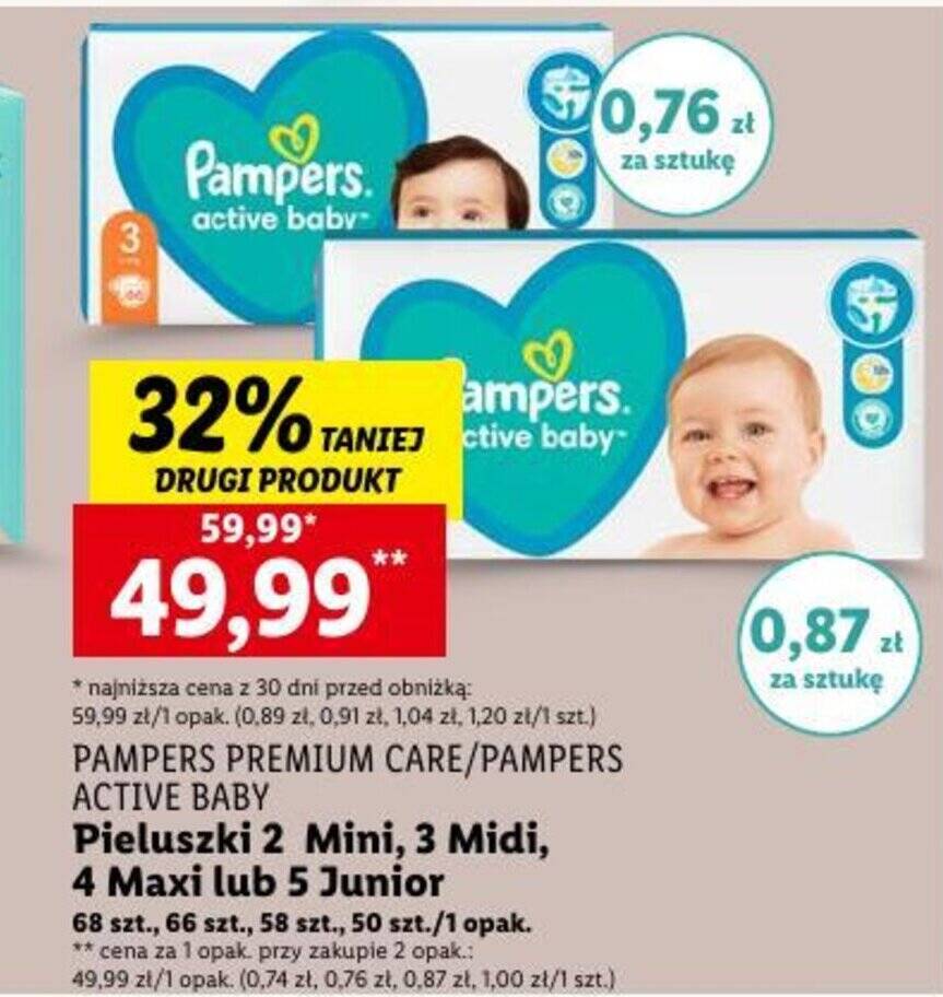 pampers od 1 dnia zycia