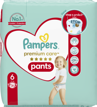 pantsy pampers tasma z tylu