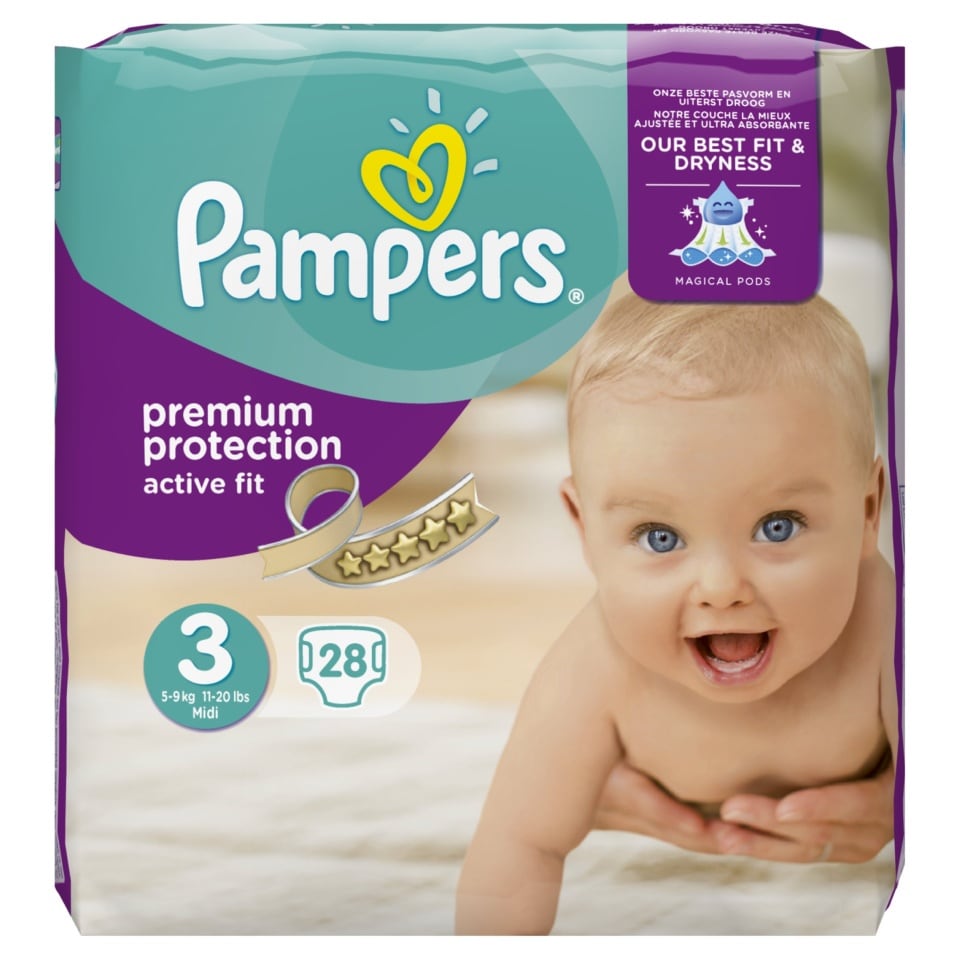 pieluchy pampers w kauflandzie