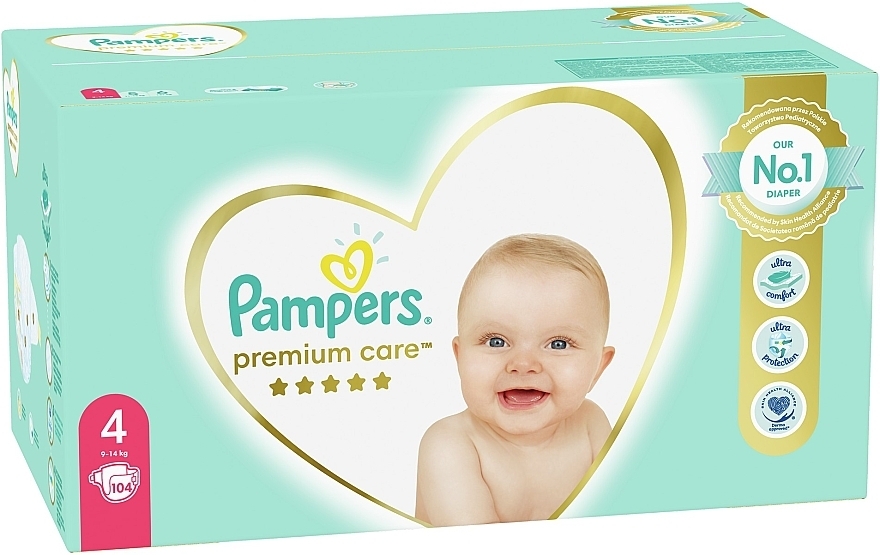 pieluchy pampers premium care zapas