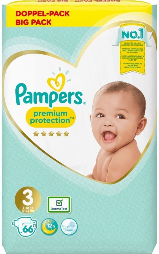 pampers premium protection