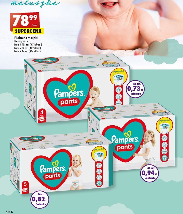 pieluchy pampers 5 tesco