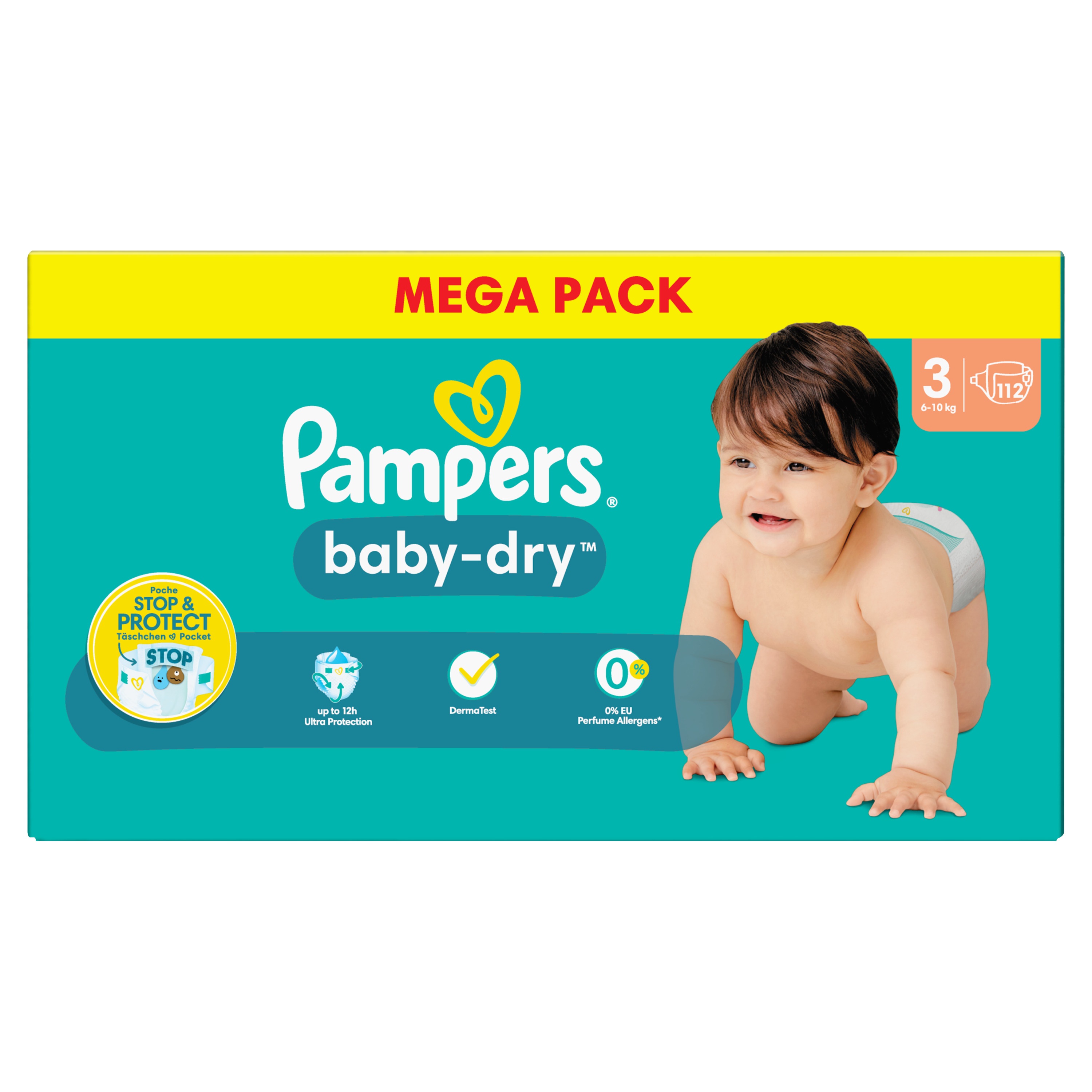 pieluchy pampers 7 do 17 kg